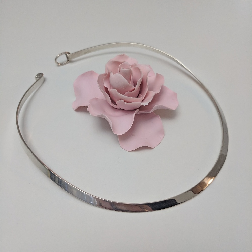 STUNNING Sterling Silver Collar
